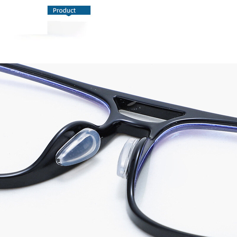 Zestaw silikonowe noski antypoślizgowe trzymać na dla oczu okulary okulary antypoślizgowe cienkie noski akcesoria