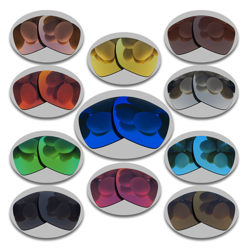 Lensa Pengganti Kacamata Hitam Terpolarisasi untuk-Bingkai Optik Cyrus-Perak
