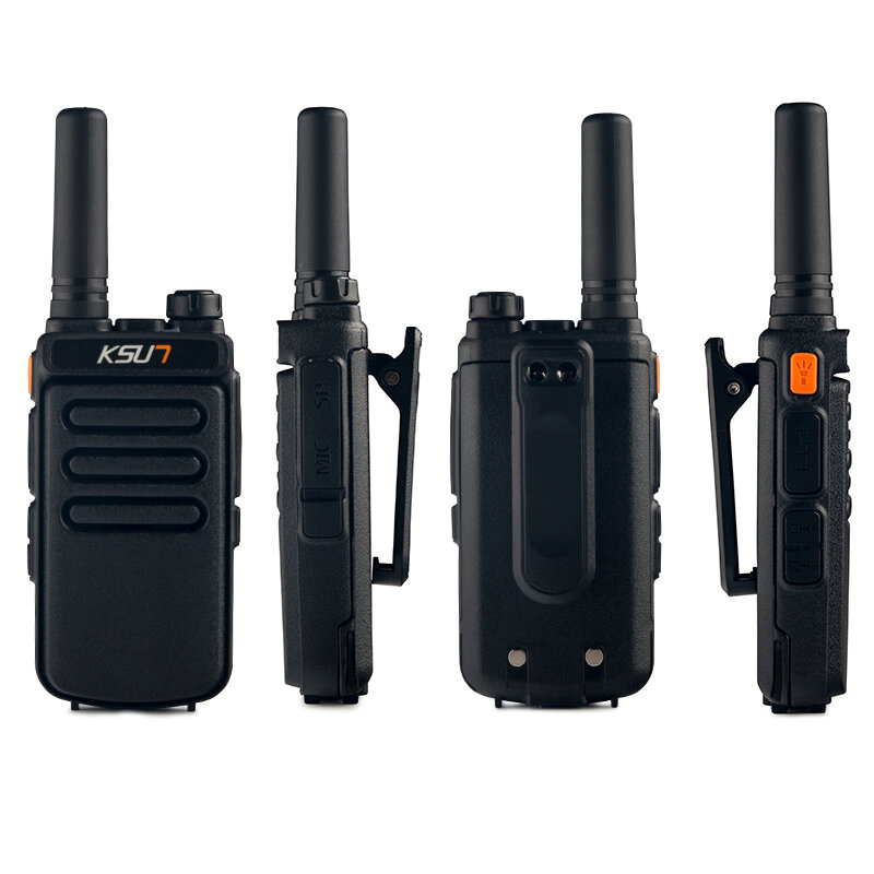 KSUN X65 미니 워키토키, 강력한 햄 라디오 스테이션, UHF 양방향 라디오, 휴대용 송신기 리시버