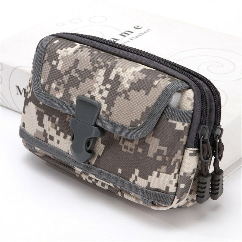 Военная камуфляжная сумка, тактический поясной кошелек, уличный кошелек, сумка для повседневного использования, сумка для телефона 6,5 дюйма, Охотничья мужская сумка