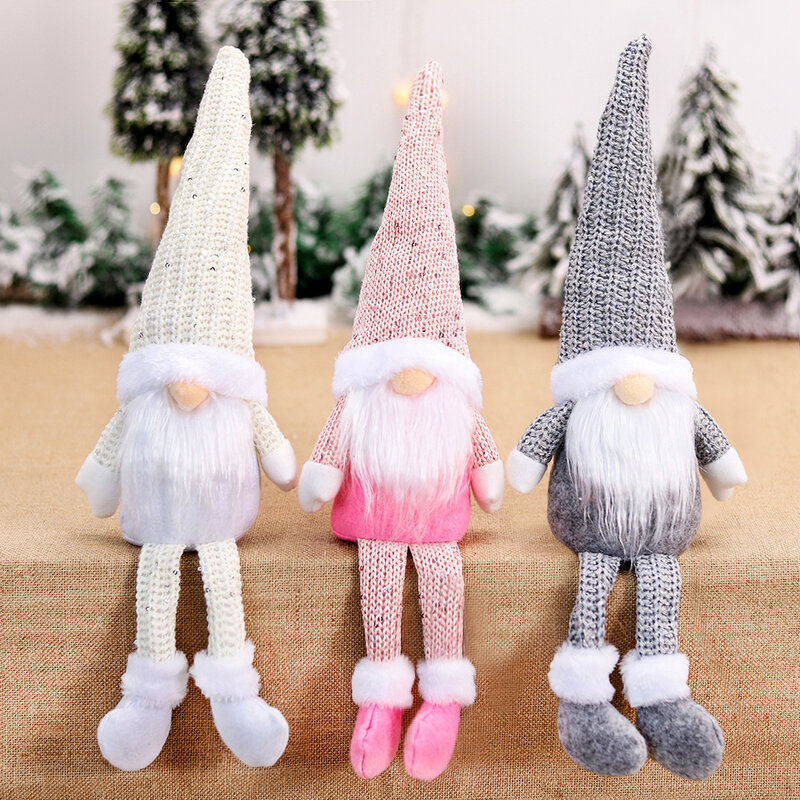 Gnome Christmas Faceless Doll buon natale decorazioni per la casa ornamento di natale natale Navidad Natal capodanno 2024