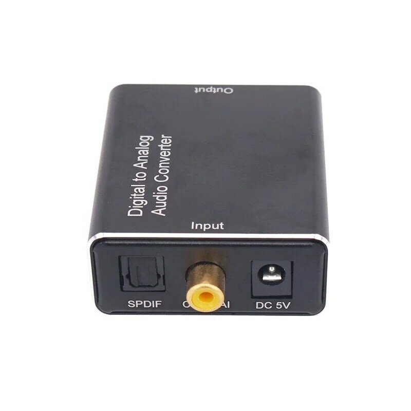 Convertitore Audio ottico digitale da coassiale ad analogico Spdif3.5 versione aggiornata uscita segnale coassiale da digitale ad analogico
