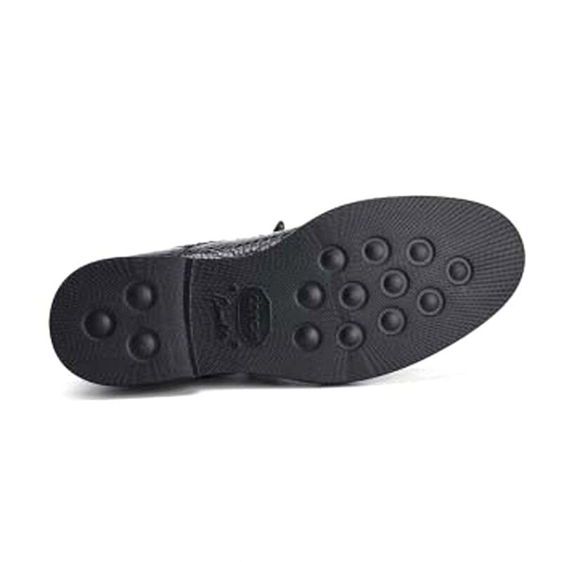 Luolundika-alta corte crocodilo sapatos para homens, todos crocodilo bota, negócios e lazer sapatos, nova chegada