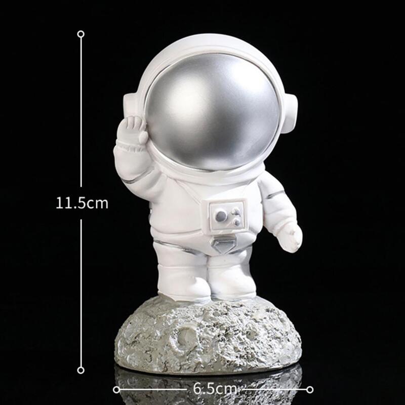 Figurine Miniature de conception d'astronaute, décor de bureau à domicile, modèle d'exposition d'ornement