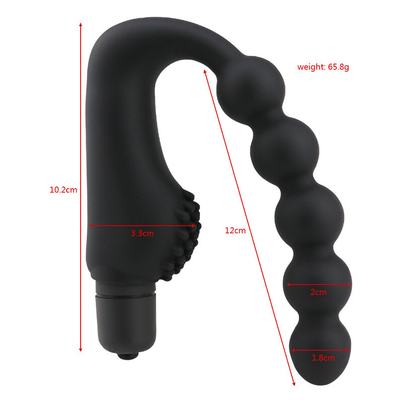 EXVOID ซิลิโคน Anal Vibrator BUTT Vibrating Plug G-Spot Prostate Massager Anal ลูกปัด Vibrator ของเล่นเพศสำหรับผู้ใหญ่ผลิตภัณฑ์