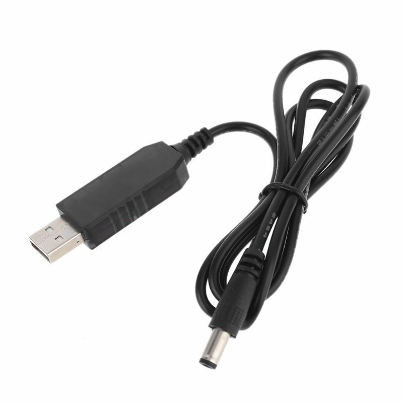 USB to 4.2V 8.4V 12.6V 5.5x2.1mm Charge Line Converter Cable for 18650 Battery 