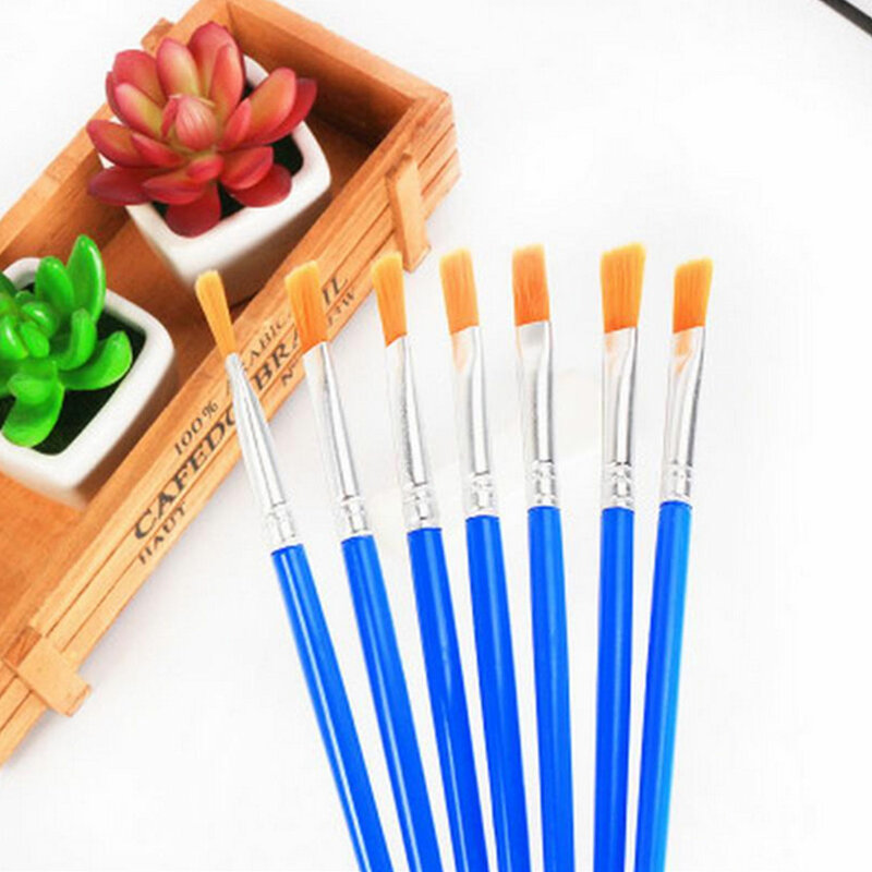 20Pcs/ Set Watercolor Paint Brush Gouache Brushes Hook Line Pen Nylon Hair Painting Brush Drawing  Brushes for DIY Art Supplies
