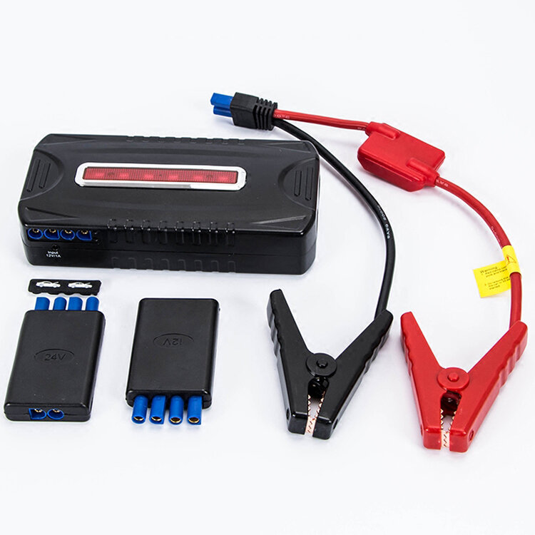24V Auto High Power Jump Starter Multifunctionele Voertuig Nood Kit Polymeer Li-Ion Batterij Booster Bank
