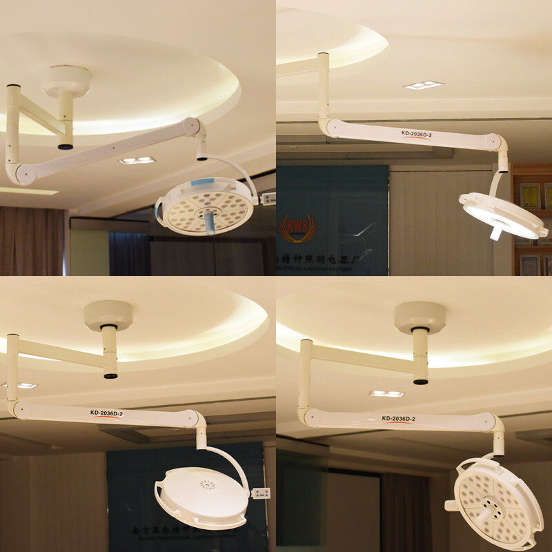 Luz LED de examen quirúrgico de alta calidad, Lámpara sin sombras de 108W, para cirugía, departamento Dental, Clínica de mascotas, luz de operación