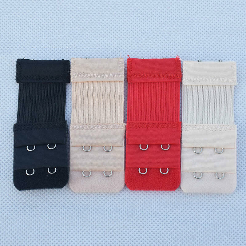 5 Colors 1Pcs Women Bra Strap Extender 2 Rows 2 Hooks Bra Extenders Clasp Strap Sewing Tools Intimates Accessories
