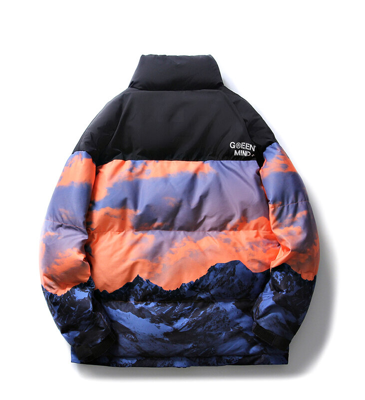 2021 Толстая Теплая мужская зимняя куртка, парка, Повседневная Свободная зимняя верхняя одежда в стиле Харадзюку
