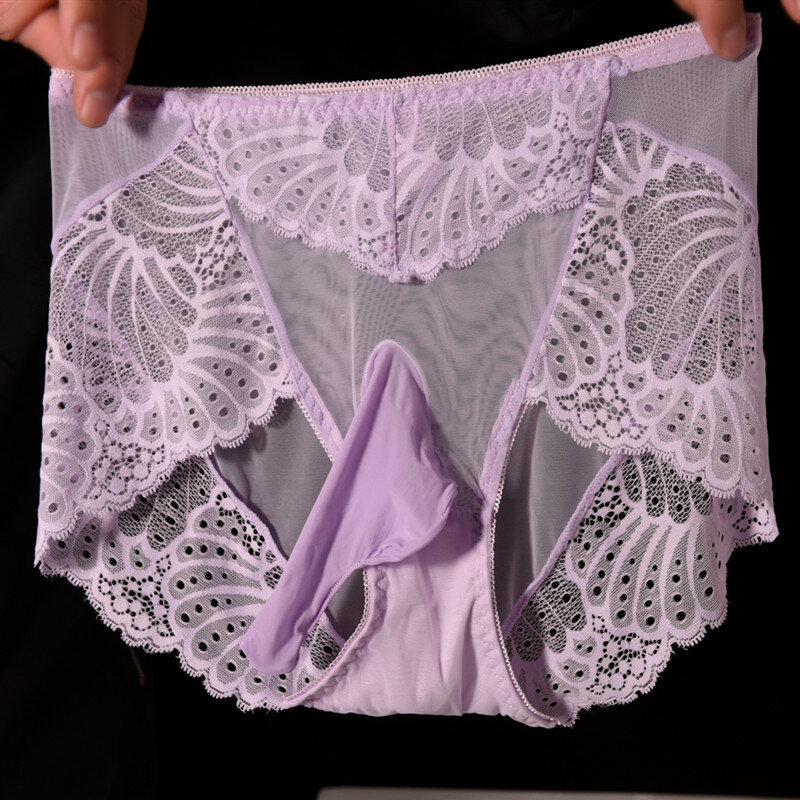 Mannen Kant Underpants See Through Lage Taille Ondergoed Sexy Sokken Homo Erotische Boxer Shorts