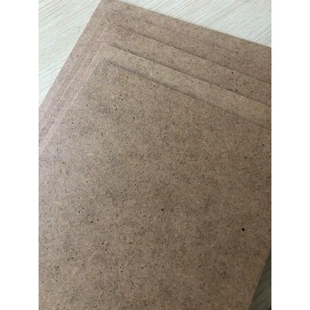 Hobby Wood MDF Can Be Painted Sheet 4mm thickness 14x15 cm 5 Pcs 433305477