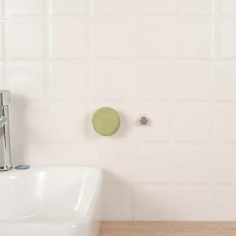 Edelstahl Zylindrischen Seifenschale Wand-montiert Magnetische Seife Halter Vakuum Saugnapf Hause Aufhänger für Küche Bad