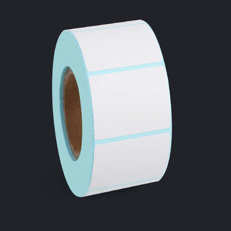 Autocollant code-barres d'étiquette thermique, autocollant adhésif imperméable en papier thermique à imprimer, noyau de 40mm, 1 rouleau, largeur 20mm ~ 100mm