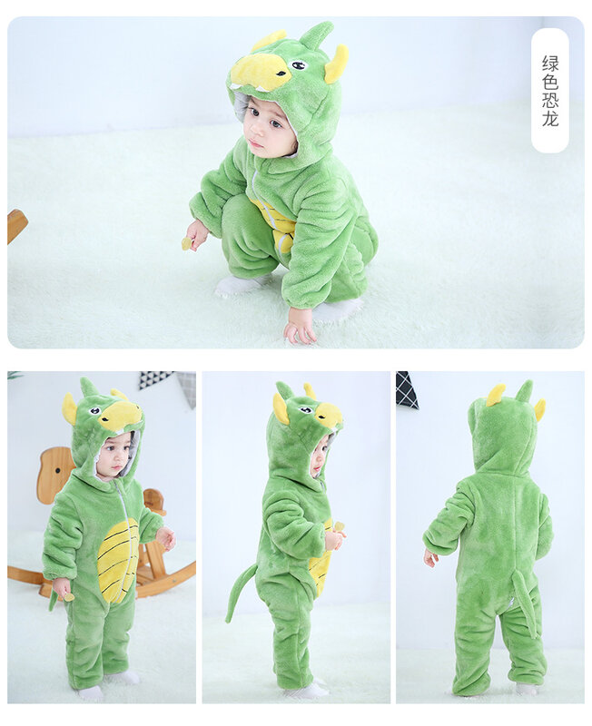 Inverno roupas de bebê panda roupas recém-nascidas do bebê meninas meninos macacão infantil macacão da criança do bebê define pijamas ponto