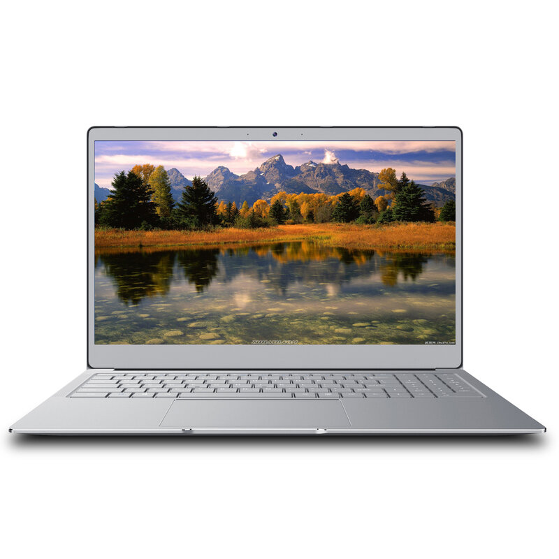 Grande ásia laptop personalizado 8gb + 128gb 1tb, notebook de 15.6 polegadas branco, câmera