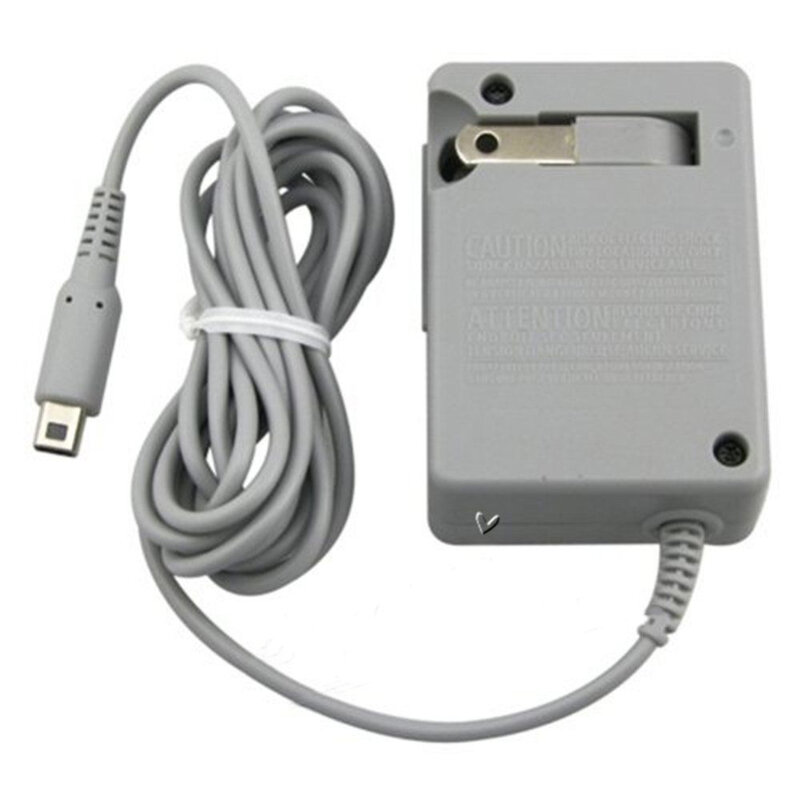Cargador de fuente de alimentación de pared para el hogar, adaptador de CA de viaje para Nintendo DSi NDSI 3DS, UE y EE. UU.