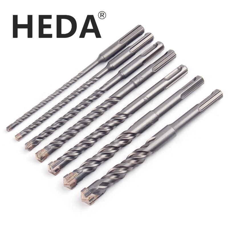 Free Shipping 1PC SDS Plus  5-16mm Electric Hammer Drill Bits 160mm Cross Type Tungsten Carbide Alloy for Masonry Concrete Stone