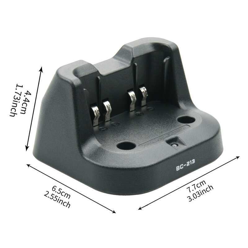 Chargeur de batterie de bureau rapide BC213, pour ICOM F1000 F2000 F1100 F2100D A16, talkie-walkie