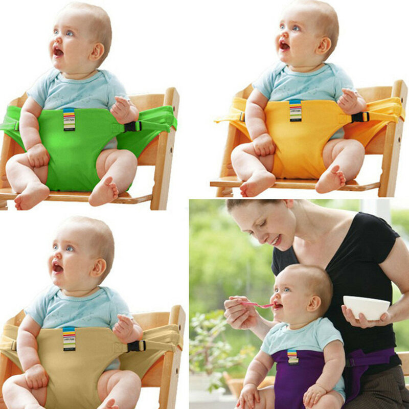 Baby Eetkamerstoel Veiligheidsgordel Draagbare Seat Lunch Stoel Kinderzitje Eetkamerstoel Veiligheidsgordel
