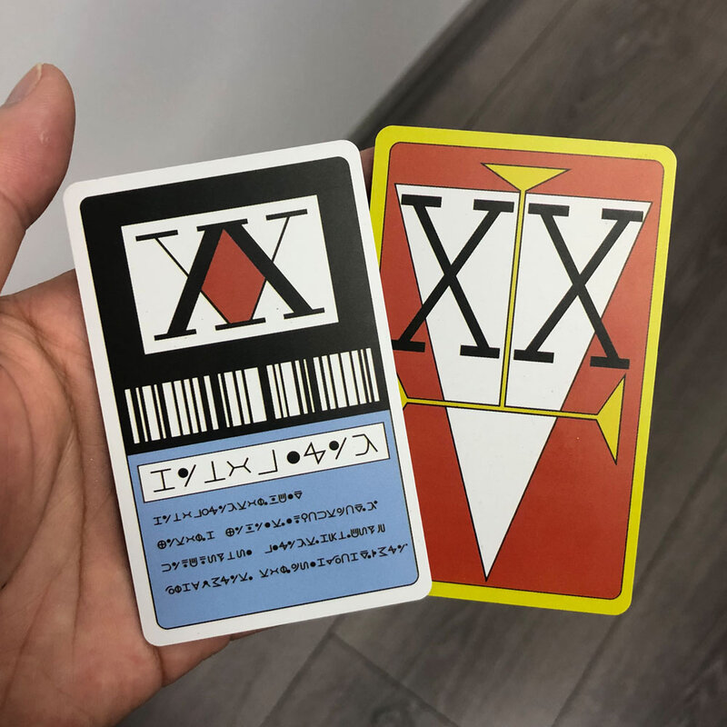Hunter x Hunter License Card GING FREECSS косплей, японское аниме Hisoka Kurapika Killua Zoldyck PVC Cards коллекция костюмов реквизит