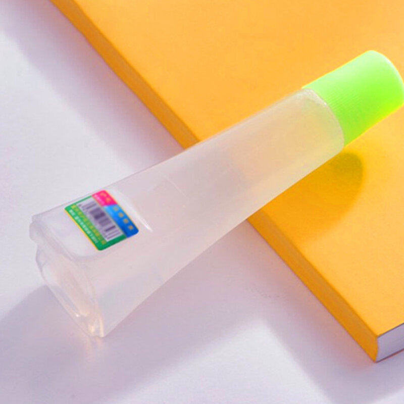 1pc 85/170g Flüssig kleber Schwammkopf hochviskoser transparenter Kleber, DIY Werbe papier Kleber Büromaterial