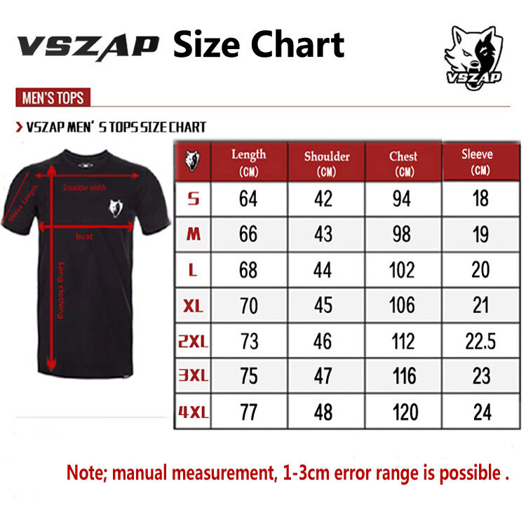 VSZI-T-shirt classique MMA en coton, T-shirt Rashguard Muay Thai Fighting Giant