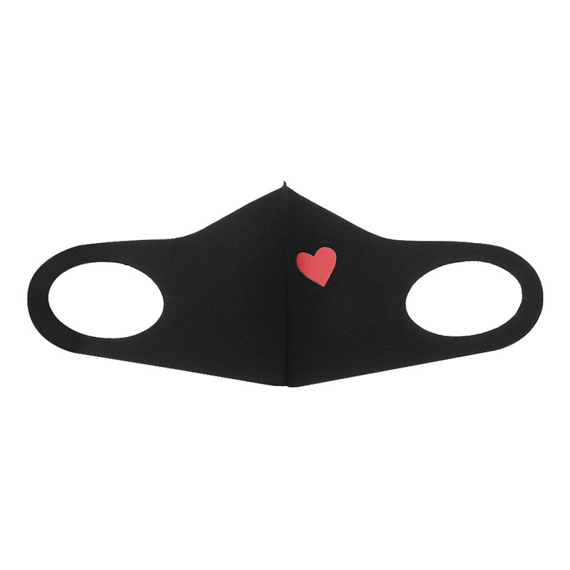 10 шт. черная губка для взрослых Маска для лица для защиты от пыли дышащая моющаяся маска для рта инструменты для макияжа