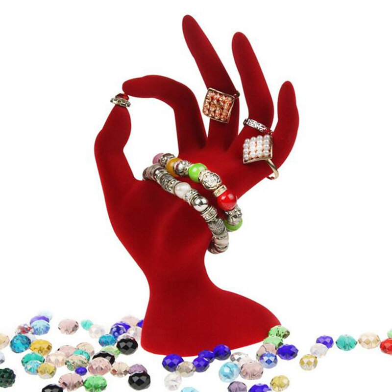 Novo modelo de resina retrato jóias suporte armazenamento pendurado pulseira anel exibição adereços jóias contador exposição prateleira adereços