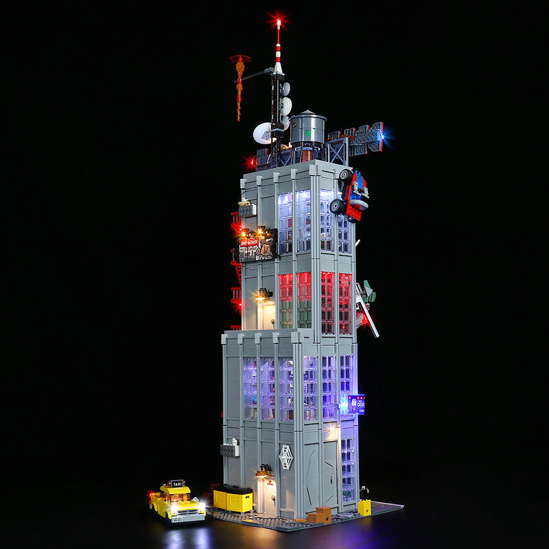 Vonado набор со светодиодный Ной подсветкой для 76178 г., набор строительных блоков ежедневного использования (не включает модель), кирпичи, игрушки «сделай сам»