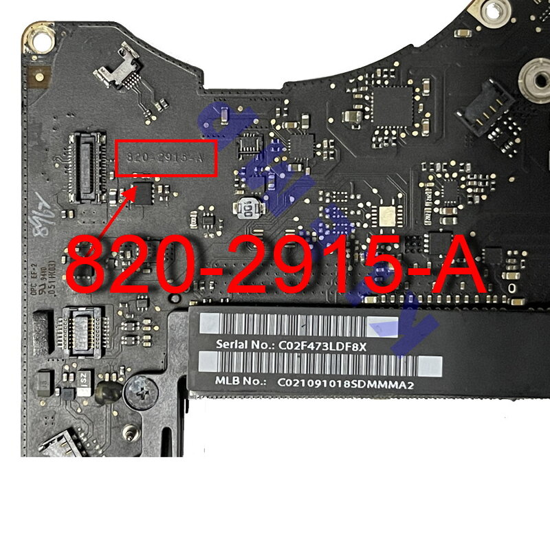 Scheda madre A1286 testata per MacBook Pro 15 "scheda logica 820-2915A/B i7 2.0GHZ 2.2GHZ 2.3GHZ 2.4GHZ 2011 anni