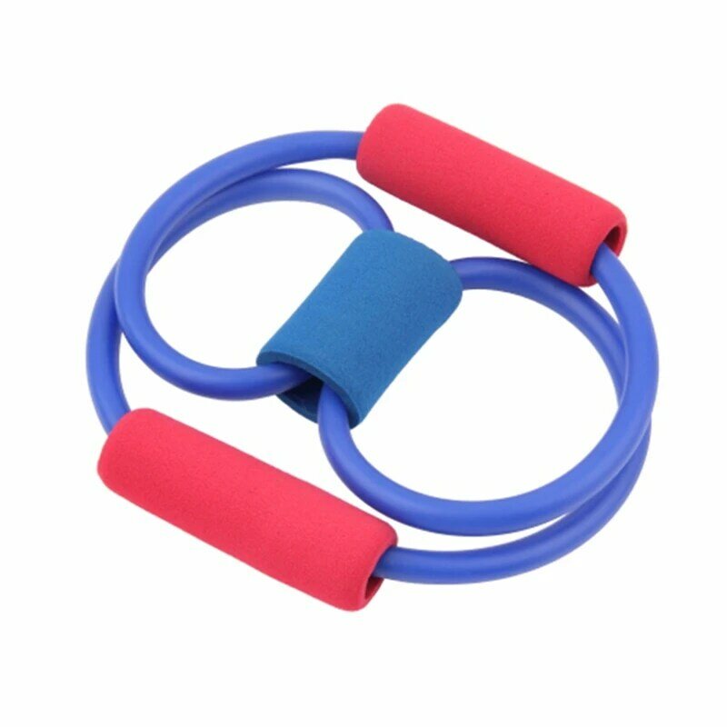 8 Word ResistanceTraining Bands Muscle Chest Expander Rope Ankle Strap Fitness Exercise Workout Pulling Yoga Tube Sports