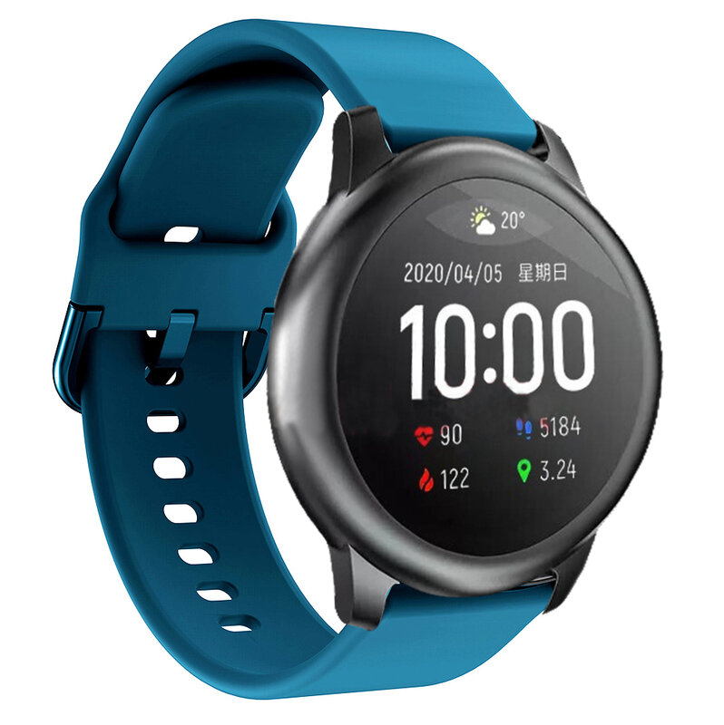Silikon Strap Für Haylou Solar LS05 Smart Uhr Sport Armband Für XiaoMi Anti-schweiß Handgelenk Strap Armband Armband Correa