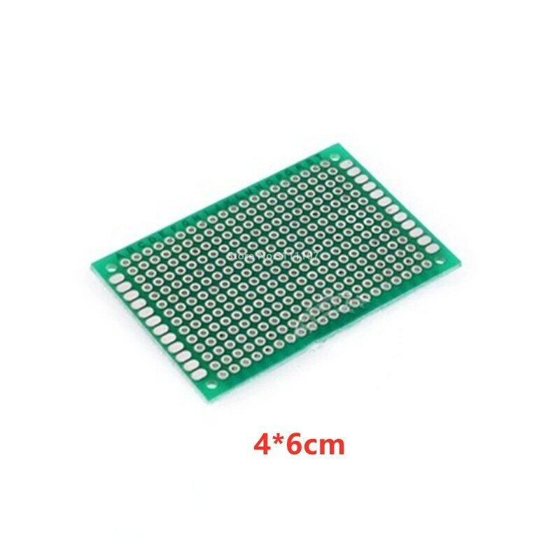 Prototipo de circuito impreso Universal Diy, placa de circuito PCB, Kit de Protoboard, 2x8, 3x7, 4x6, 5x7cm, 20 unids/lote