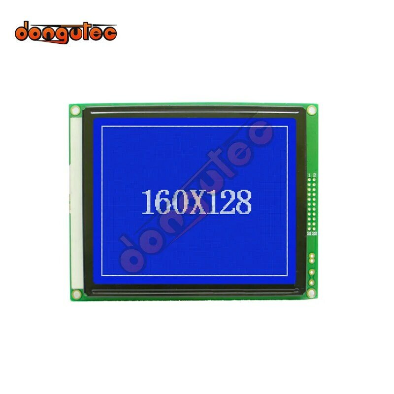 160128 160128B Layar Tampilan LCD T6963 Controller 5V RSV