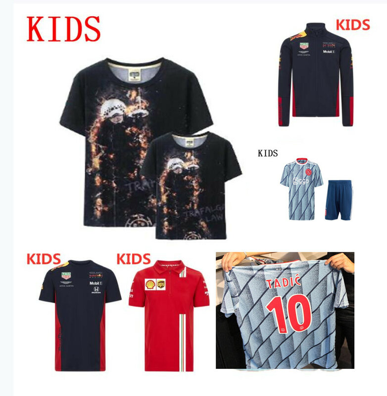 2021 ajaxes Kis kit chaussettes maillot DE football 2020 2021 JONG TADIC ZIYECH VAN BEEK PDRM ZIYECH maillot DE football pour enfants shippi gratuit