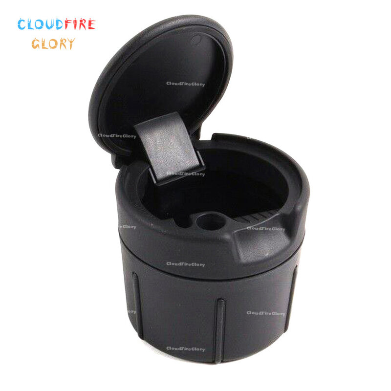 CloudFireGlory Centre Konsol Cup Holder Asbak Ash Tray Canister 2016-2017 untuk VW Beetle 2012-2017 Jetta 2011-2017 Golf 16 17