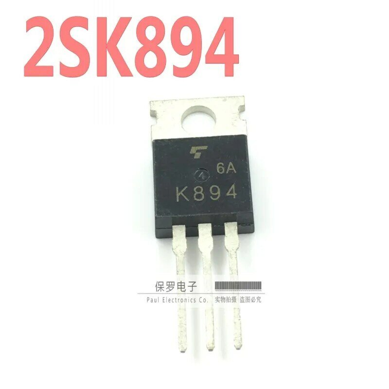 Novo transistor de estoque real, 10 peças, 100% original, 2sk894 k894 a-220