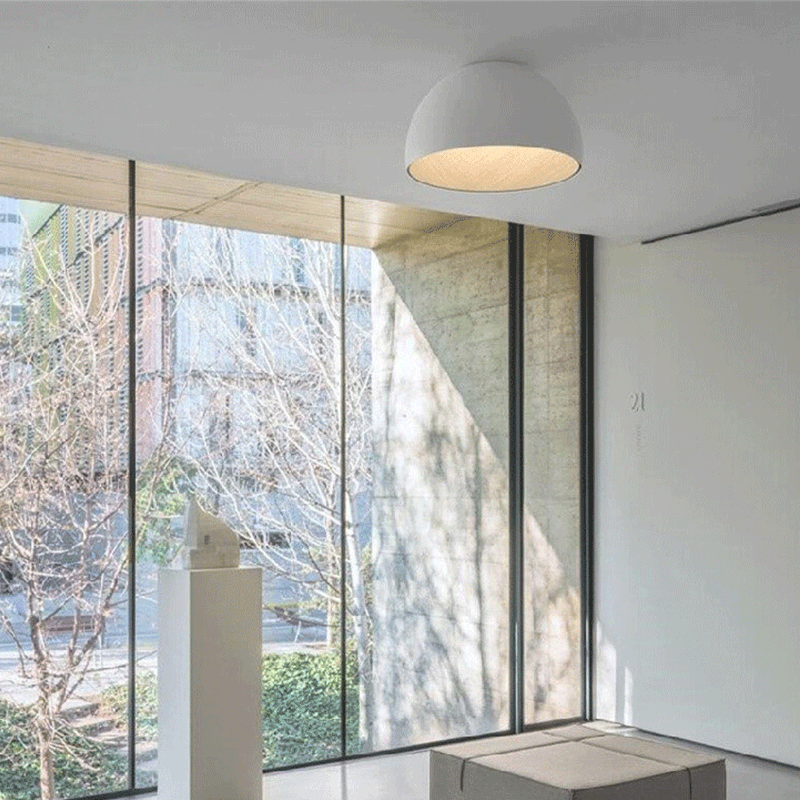 Plafonnier LED Semi-encastré au design moderne, luminaire décoratif d'intérieur, idéal pour une chambre à coucher, un couloir, un couloir ou un salon