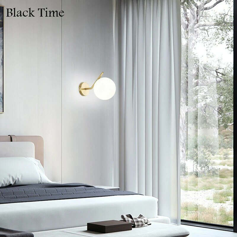 Lámpara LED de pared moderna para sala de estar, luz de mesita de noche para comedor, cocina, iluminación de decoración interior, Lustre de 110V y 220V