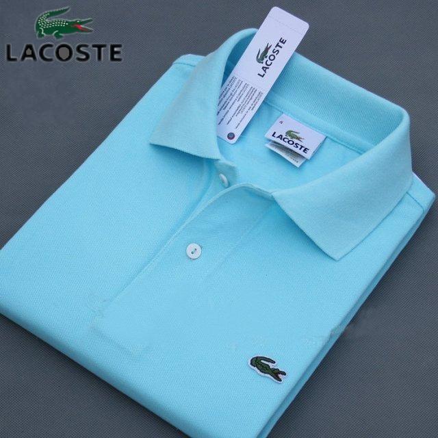 Męska koszulka Polo 2020 nowa letnia koszulka alpejska z krótkim rękawem z kołnierzykiem topy Slim Casual oddychająca koszula biznesowa w kolorze niebieskim