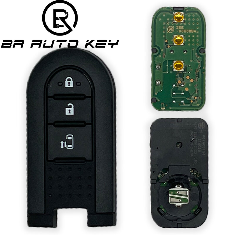 2/3/4Button Oem Smart Remote Proximity Key Fob For Toyota  Daihatsu Terios LA600S  Passo tanto custom Roomy 315MHz FSK HITAG3
