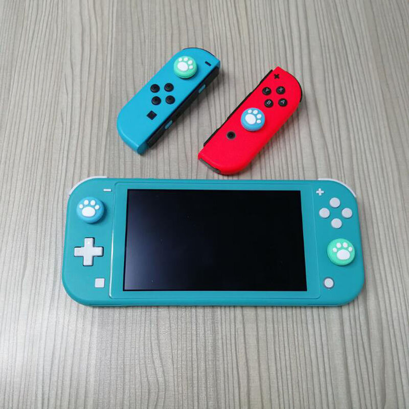 Dla Nintendo Switch OLED lite akcesoria uchwyt na kciuk Cap JoyCon Joystick silikonowe etui ochronne kontroler kciuki Case Box