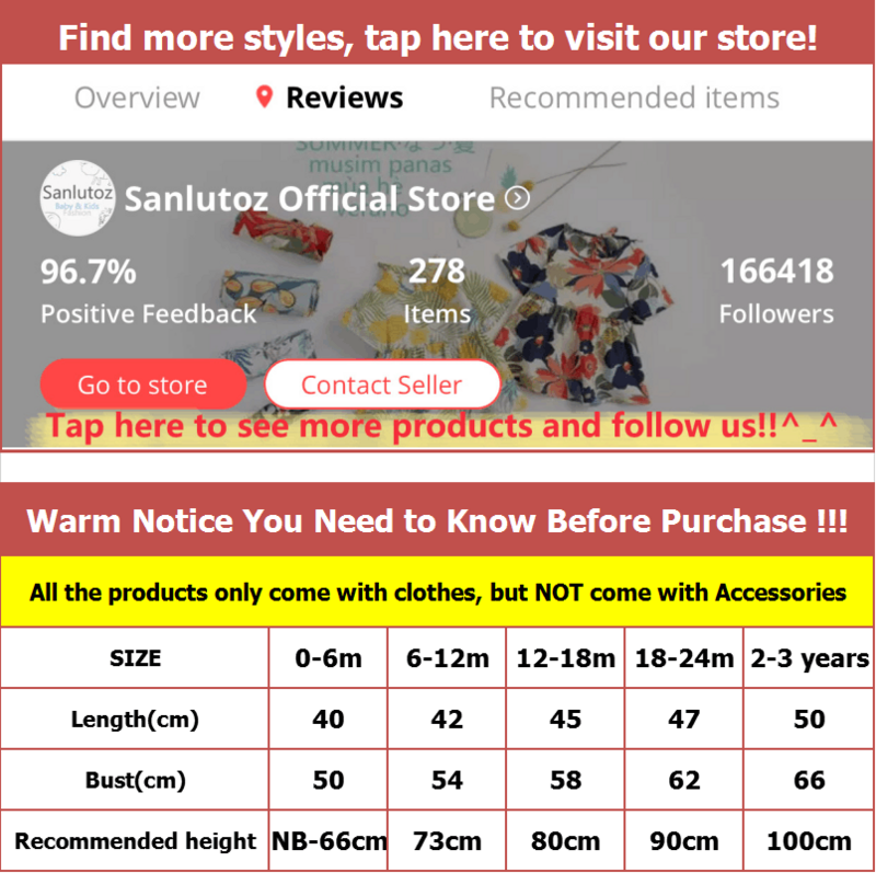 Sanlutoz-monos de algodón para bebés y niñas, ropa de verano para niños pequeños, de manga corta con dibujos animados, Unisex