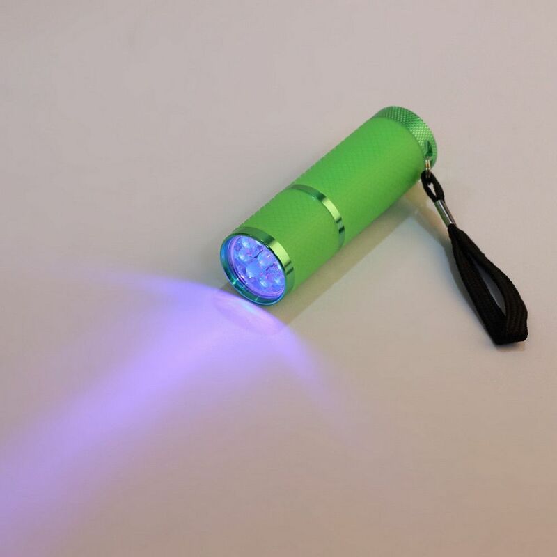 Electric Torch Led Lamp Portable Uv Money Detector Flashlight Currency Detector Gel Varnish Manicure Tools Mini Torch Light