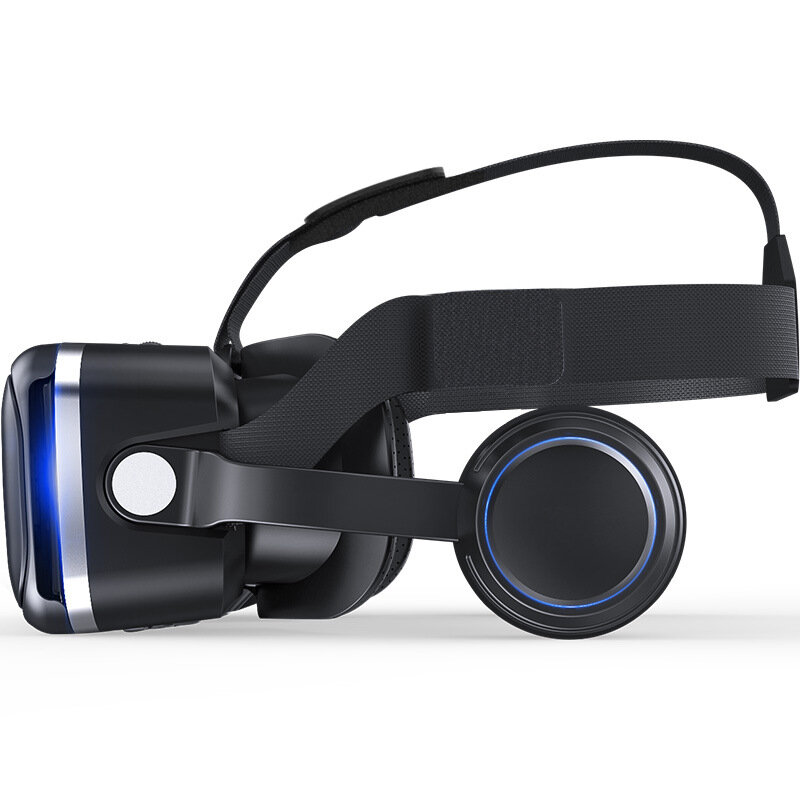 仮想リアリティ3d vrメガネ,4.7〜6.0インチのスマートフォン版ヘッドセット,オプションのBluetoothゲームコントローラー