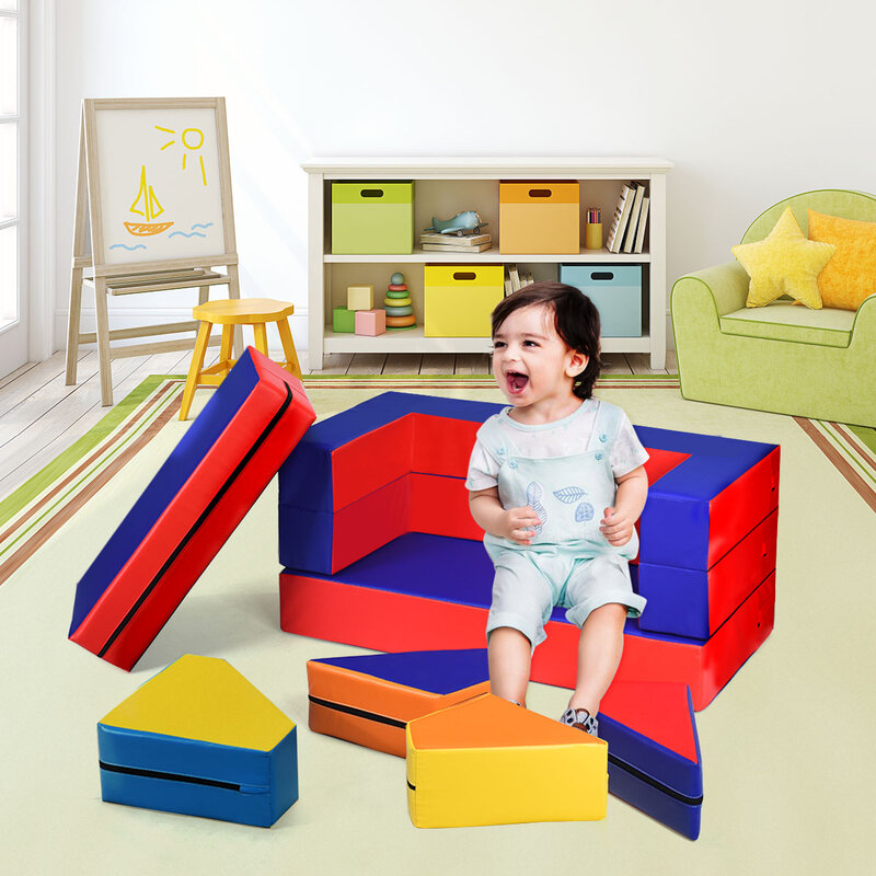4-in-1 Crawl Climb Foam Child Playset Softzone Toy Toddler Preschoolers