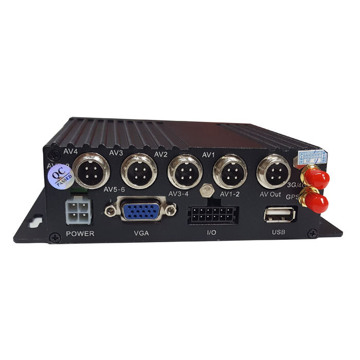 Profesional H.265 1080P/720P Real-Time Perekam Video HD 4CH Mobile DVR 4 Channel MDVR