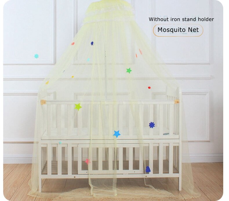 Sweet Baby Cot Mosquito Net Child Bed Curtain Canopy Tent Crib Netting Girls Room Decor Cunas Para El Bebe Mosquiteros Para Bebe